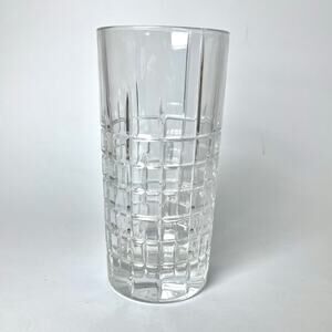Ralph Lauren Crystal Cocktail Party Highball Glass Cut Blown Glass Germany 6.25"